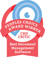 CMS Awards 2016 badge - Best Document Management Software